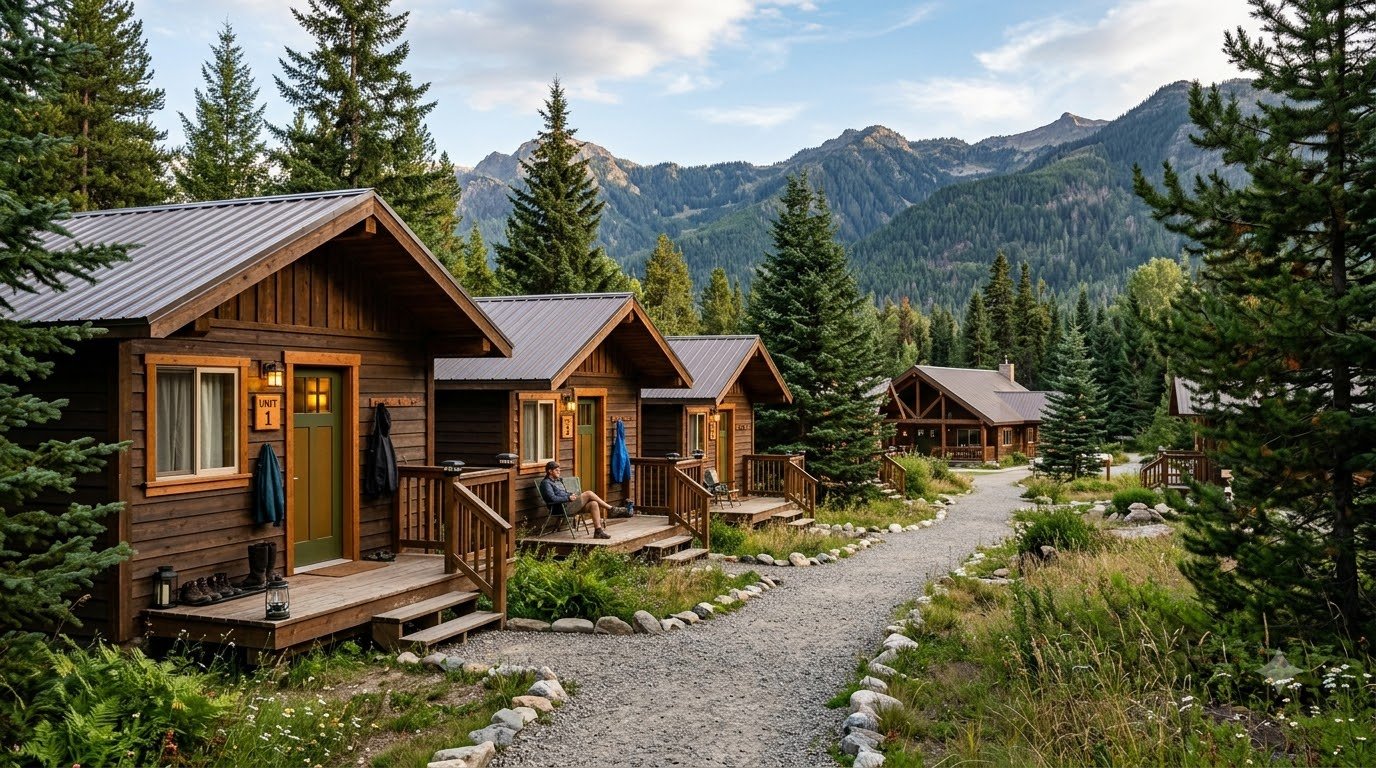 Accommodation bunkhouse units