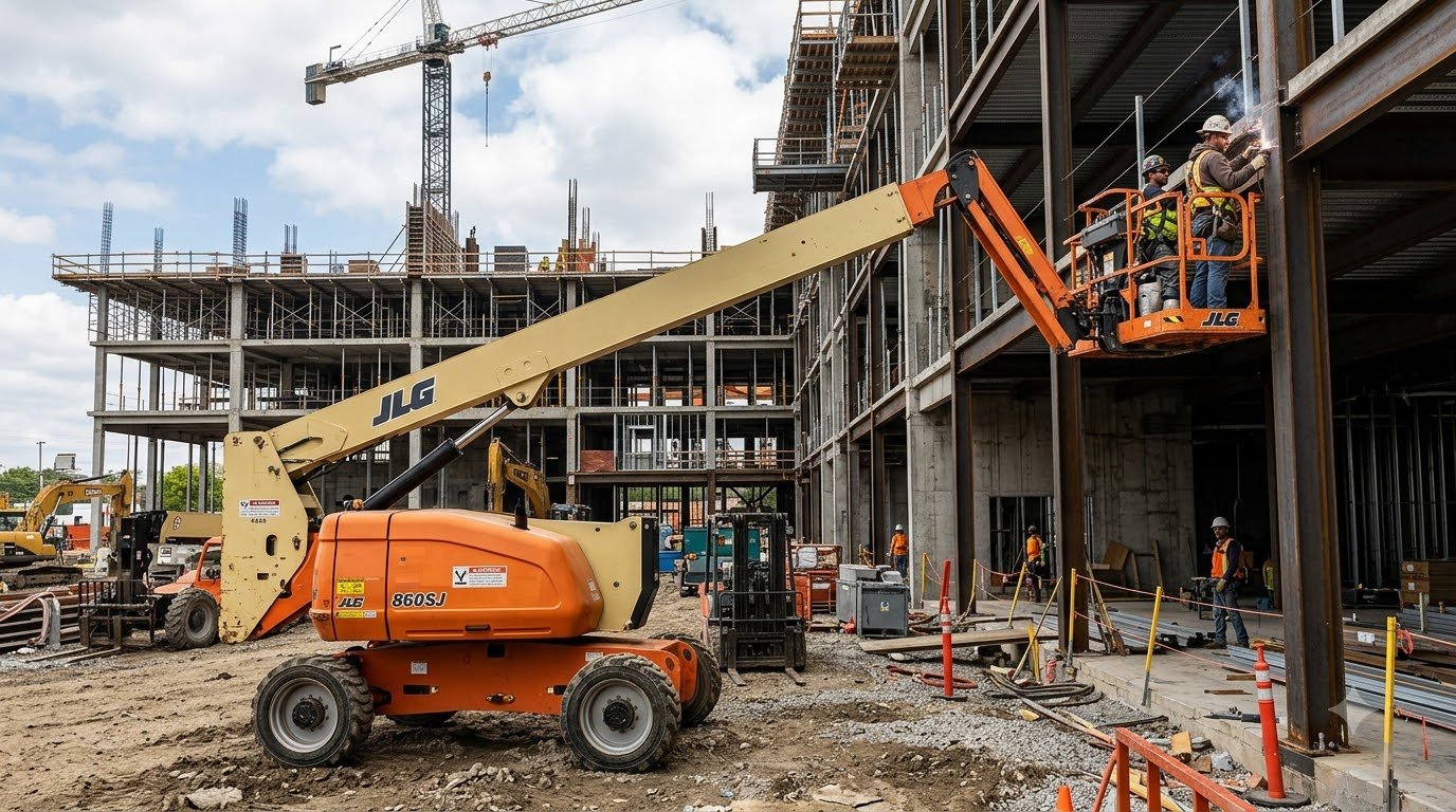36m Heavy Duty Telescopic Boom Lift