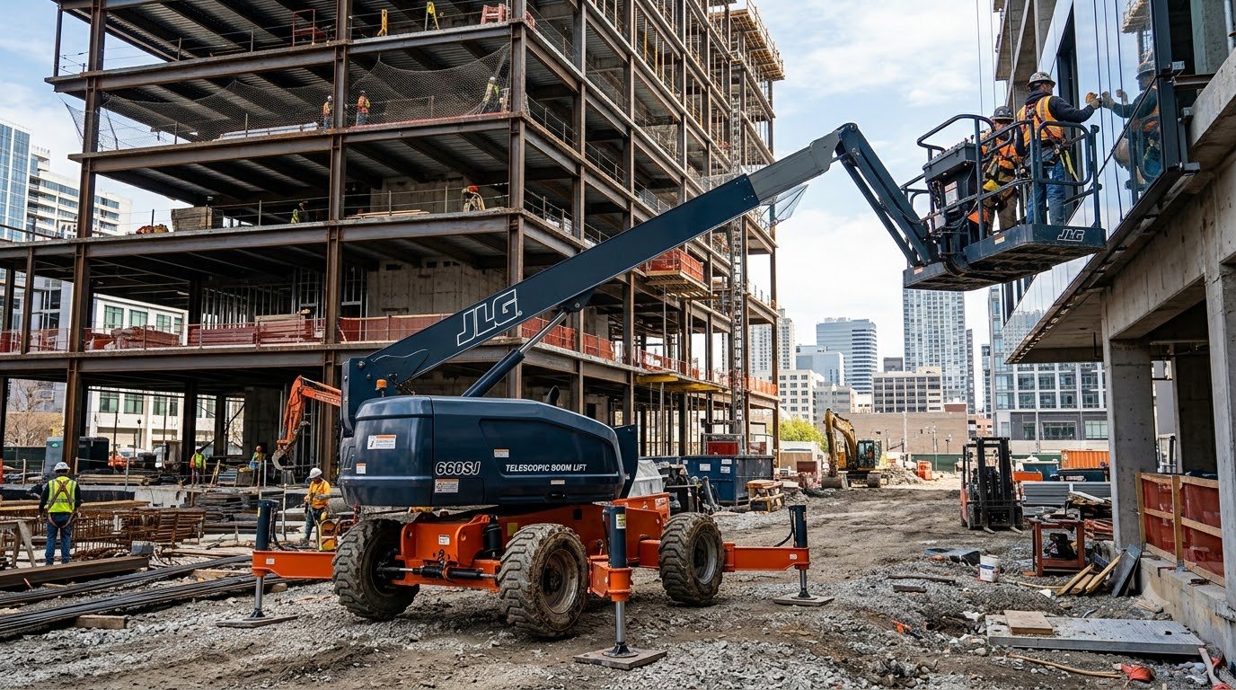 Ultra Telescopic Boom Lift
