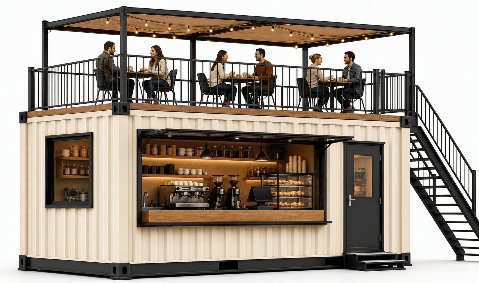 Coffee Shop Container