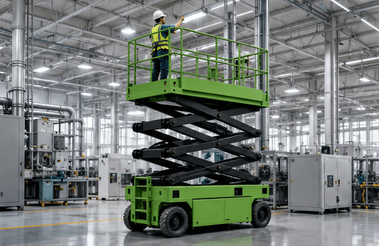 22m Rough Terrain Scissor Lift (4WD)